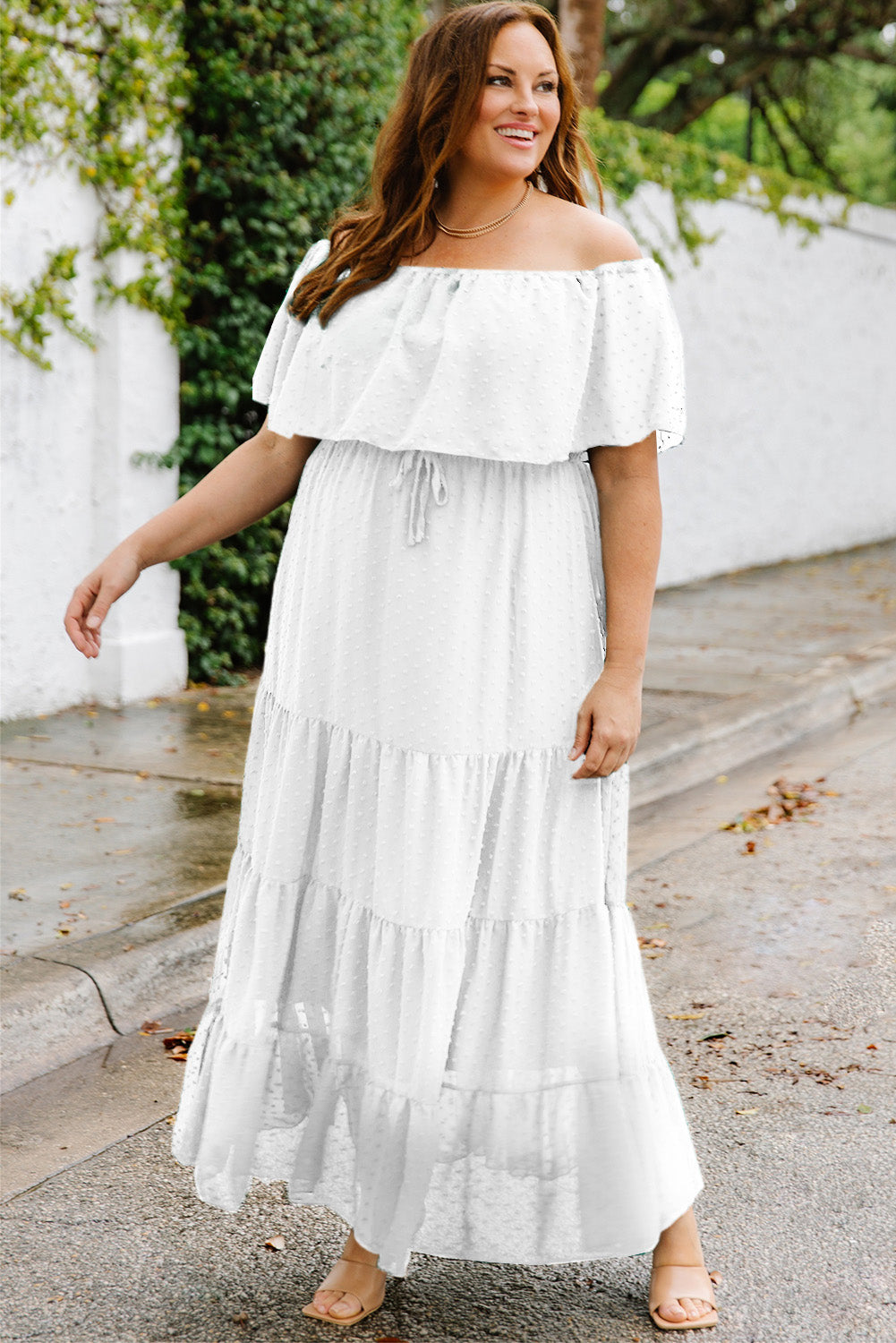 plus size maxi dresses for summer La Femme Dress main image 1