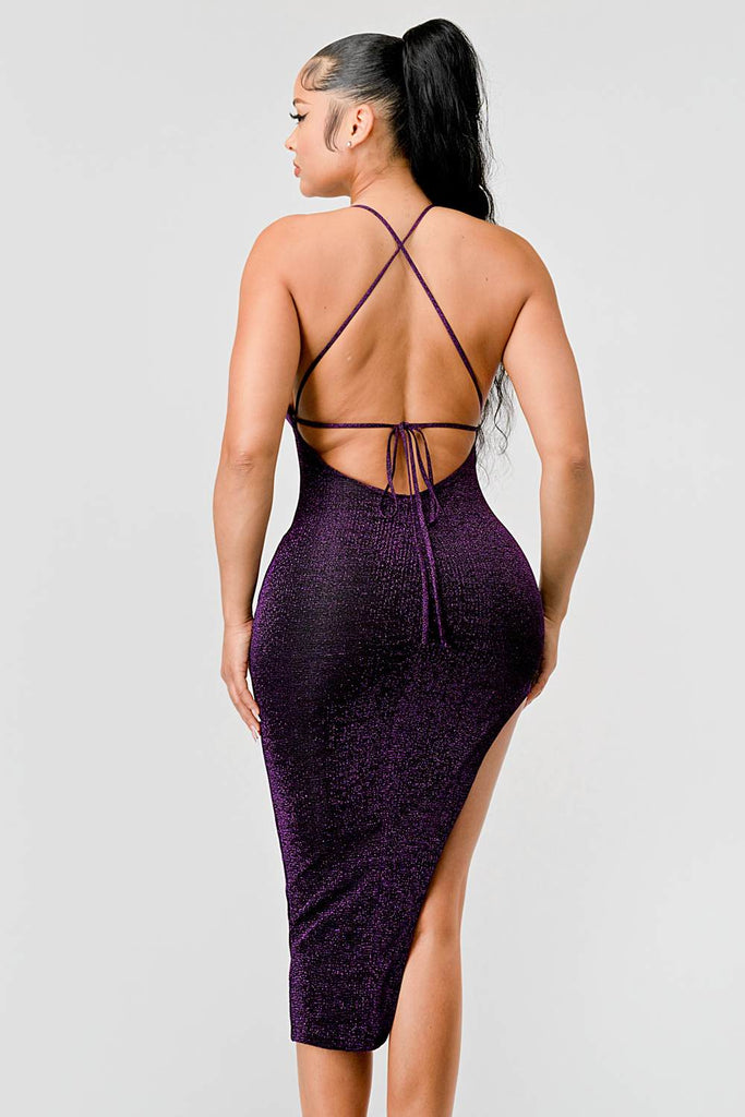 Sweetheart Neckline Glitter Detail Asymmetrical Dress TrendsGlow Sweetheart Neckline Glitter Detail Asymmetrical Dress TrendsGlow